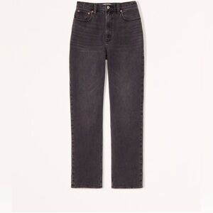 Abercrombie ultra high rise 90s straight jean